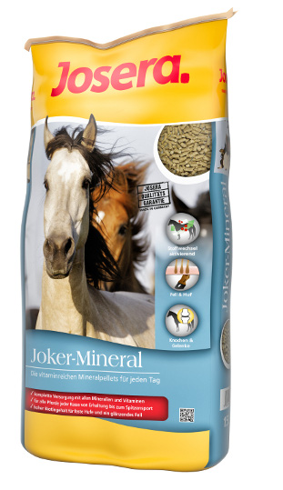 Joker-Mineral, Pferdefutter, Gebindegröße 4 kg und 15 kg